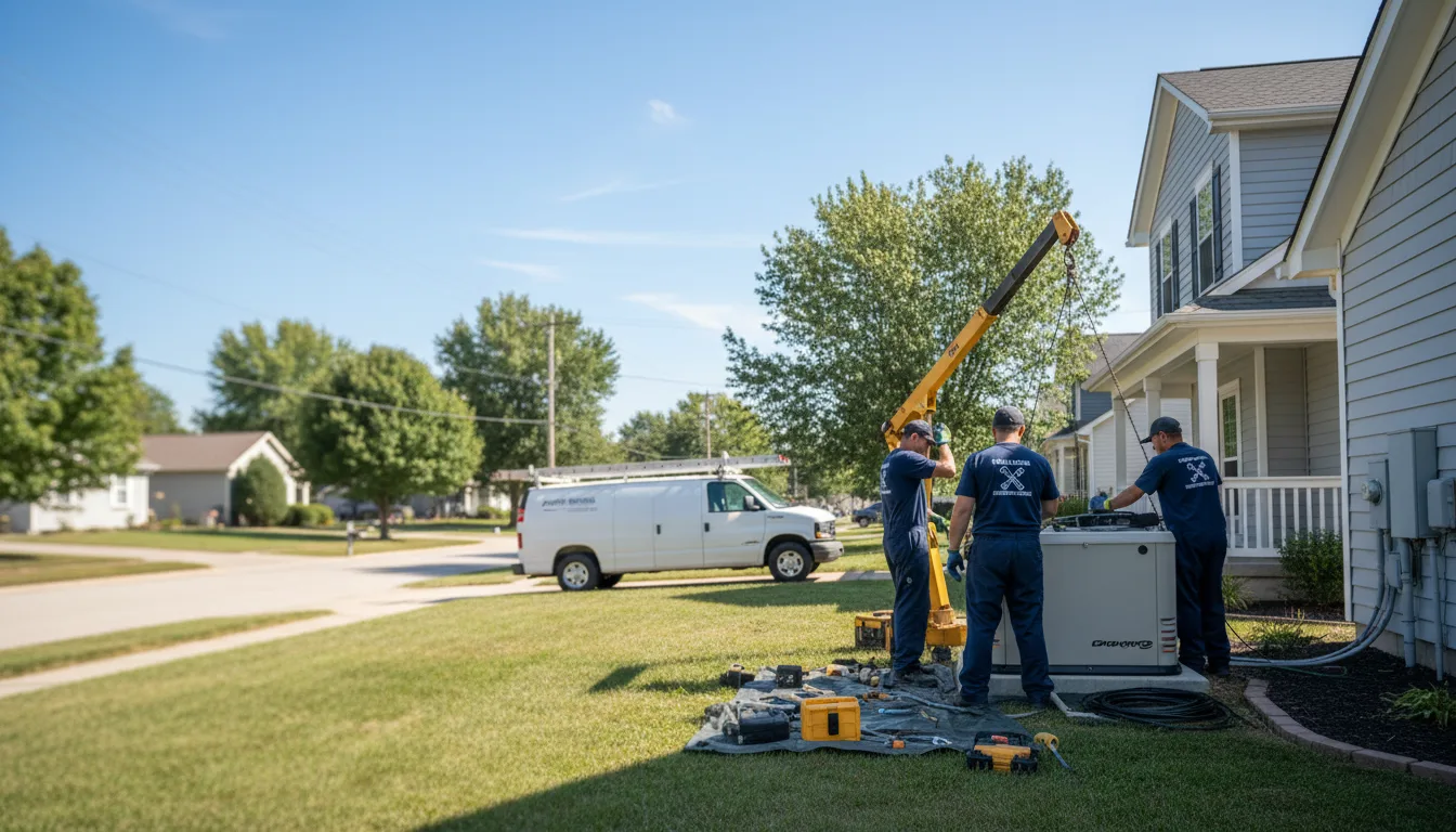 Generator Installation in Elm Mott, TX near me
